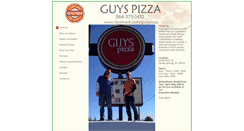 Desktop Screenshot of guys-pizza.com